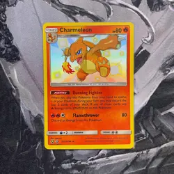 Pokemon TCG Charmeleon Hidden Fates SV7/SV94 Holo Shiny Holo Rare - Image 1