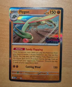 Flygon MEP 016 - Pokemon TCG Phantasmal Flames Pre Release Promo 2025 NM - Image 1