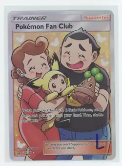 SM - Ultra Prism #155/156 Pokemon Fan Club (Full Art) Lightly Played (LP) - Image 1