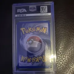 Pokemon TCG Erika's Clefable Holo Rare Gym Heroes 3/132 PSA 8 English 2000 - Image 2