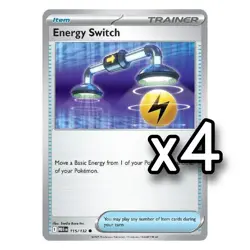 Energy Switch 115/132 x4 - Mega Evolutions - Pokemon TCG - Playset - Image 1