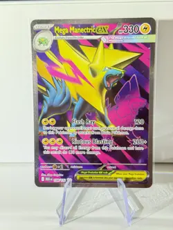 Mega Manectric ex 158/132 Pokemon ME01: Mega Evolution English Near Mint #2 - Image 1