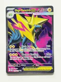Mega Manectric ex 158/132 Pokemon ME01: Mega Evolution English Near Mint #2 - Image 3