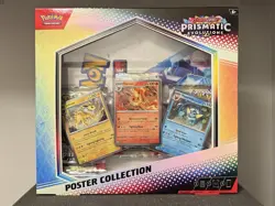 Pokemon TCG Prismatic Evolutions Poster Collection Box BRAND NEW SEALED - Image 1