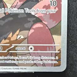 Pokemon Spearow 151/132 Illustration Rare Full Art Holo Me01 Mega Evolution 2025 - Image 2