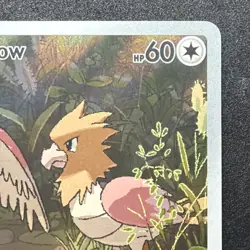 Pokemon Spearow 151/132 Illustration Rare Full Art Holo Me01 Mega Evolution 2025 - Image 5