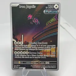 Pokemon TCG Iron Jugulis Paradox Rift Holo Card 216/182 Near Mint Condition - Image 1