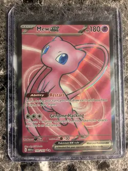 Pokemon TCG Mew ex 193/165 Sv: Scarlet & Violet 151 Holo Full Art - Image 1