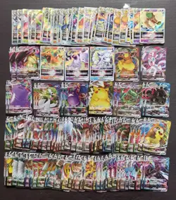 140*Lot Pokemon TCG S-CHN. RRR Charizard Pikachu Mewtwo Rayquaza VMAX&VSTAR JD90 - Image 1