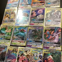 Pokemon TAG TEAM Slowpoke & Psyduck GX/Gardevoir & Sylveon GX Lot*17 HV19 - Image 2