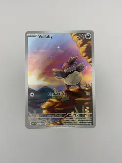 Pokemon TCG Vullaby 144/086 SV11W: White Flare Illustration Rare Holo Nm - Image 1
