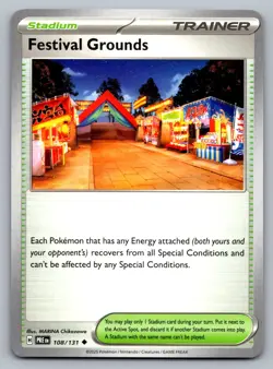 Pokemon TCG SV: Prismatic Evolutions Festival Grounds 108/131 - Image 1