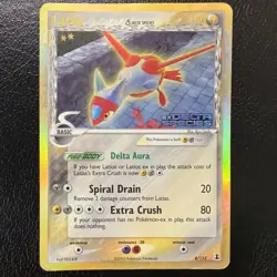 Pokemon TCG EX Delta Species Stamped Reverse Holo 8/113 Rare HP - Image 1