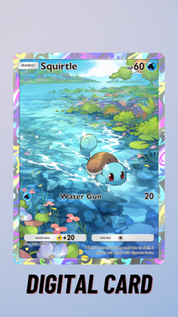 Squirtle Full Art Genetic Apex Pokemon TCG Pocket 1 Star ⭐ (English) - Image 1