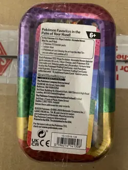 Pokemon TCG Mega Evolution Ascended Heroes Mini Tin Raikou 2 Packs NEW/Sealed - Image 3