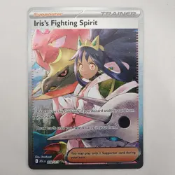 Iris's Fighting Spirit 292/217 SIR Ascended Heroes Full Art Holo Pokemon TCG NM - Image 1