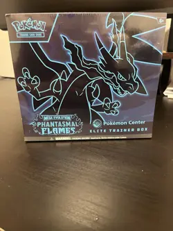 Phantasmal Flames Pokemon Center Exclusive ETB Elite Trainer Box - New/Sealed - Image 1
