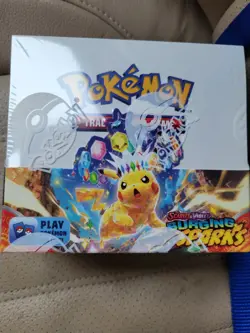 Pokemon Surging Sparks BRAND NEW FACTORY SEALED Booster Box 36 Packs - Image 1