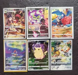 6*Lot Pokemon TCG S-Chinese Pikachu Druddigon Ariados Keldeo Spiritomb JD90 - Image 1