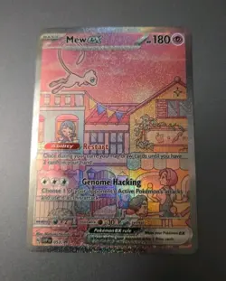 Mew ex SVP 053 Pokemon TCG Scarlet Violet 151 Black Star Promo Full Art - Image 1