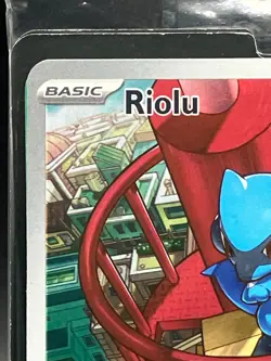 Riolu 010 Pokemon TCG Me: Mega Evolution Black Star Promo ETB Holo Sealed - Image 2