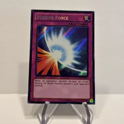 Yugioh Mirror Force LCYW-EN091 Secret Rare Unlimited NM - Image 1