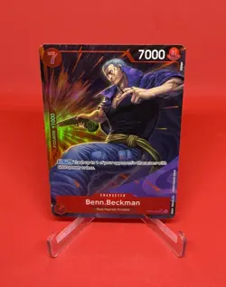 Benn Beckman OP09-009 Alt Art SR - One Piece TCG - Image 1