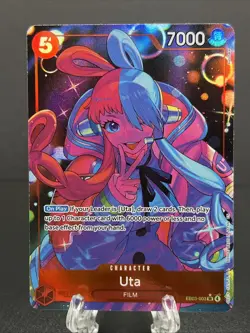 Uta (Alternate Art) EB03-003 Extra Booster: One Piece Heroines Edition Foil - Image 1