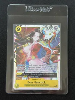 English One Piece CCG Boa Hancock SR OP14-112 The Azure Sea's Seven In-Hand - Image 2