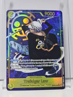 Trafalgar Law (119) (Parallel) OP10-119 Royal Blood Foil - Image 1