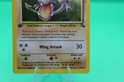 Aerodactyl - 1/62 - Pokemon Fossil 1st Edition Holo Rare Card WOTC LP - Image 4