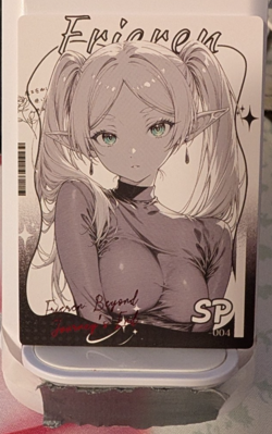 Frieren SP-04 Clear GP2 Genki Parade 2 Goddess Story Anime Waifu Card - Image 1