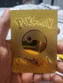 Pokemon TCG Charizard Dx Gold Metal Card Limited Edition - Image 2