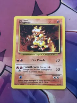 MAGMAR - 36/102 - Base Set - Pokemon Card - Image 1