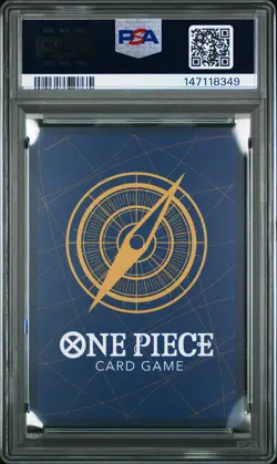 2024 ONE PIECE PREMIUM BANDAI CARD GAMES FEST 23-24 #001 MONKEY D. LUFFY PSA 10 - Image 2