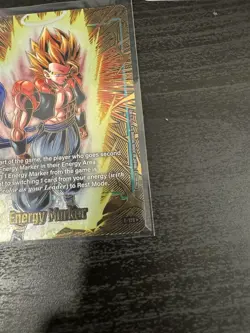 Dragon Ball Super Card Game 2nd Anniversary GOLD Energy Marker E-129 SSJ Gogeta - Image 4