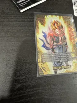 Dragon Ball Super Card Game 2nd Anniversary GOLD Energy Marker E-129 SSJ Gogeta - Image 5