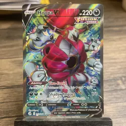 Hoopa V 253/264 Fusion Strike Full Art Pokemon Card NM - Image 1