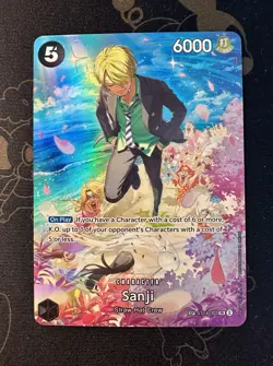 Sanji ST14-003 OP10 Royal Blood SP Full Art One Piece Card Game English NM - Image 1