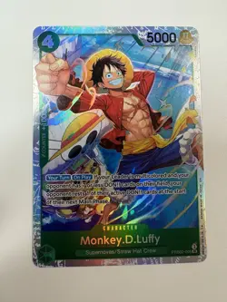 Monkey.D.Luffy PRB02-005 SR ONE PIECE Tcg Card - Image 1