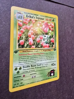 Pokemon TCG Erika's Ivysaur Gym Challenge 1st Edition Uncommon Card 41/132 NM - Image 2