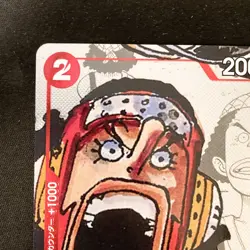 Usopp Parallel ST01-002 C 25th Edition ONE PIECE Card Japanese #31628 - Image 3