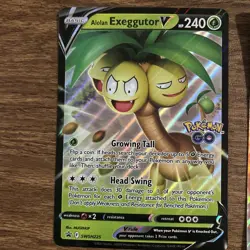 Lot If 3 Jumbo Promo Pokemon Cards. Charizard Pikachu Alolan Exeggutor - Image 2
