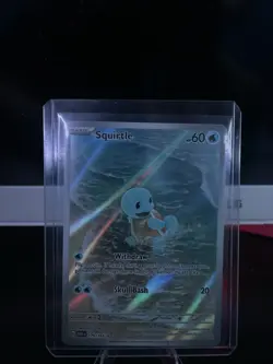 Pokemon Squirtle Holo Card TCG SV Scarlet & Violet 151 Series 170/165 - Image 1