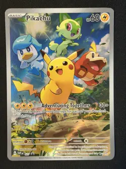 Pikachu 027 Sv: Scarlet & Violet Promo Cards Holo - Image 1