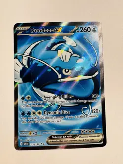 Pokemon Dondozo ex 211/182 Sv10: Destined Rivals Ultra Rare Holo EX Card - Image 1