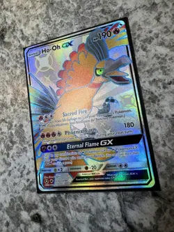 Ho-Oh GX SV50/SV94 Hidden Fates: Shiny Vault Holo Pokemon Card Near Mint - Image 5