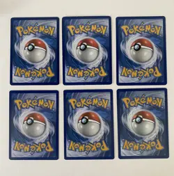 6x Litten Pokemon Cards Collection Set Deck Building TCG Common Non Holo - Image 2