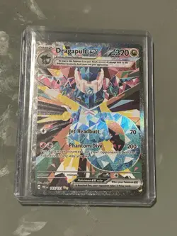 Dragapult EX 165/131 SV Prismatic Evolutions Holo Card Near Mint Condition - Image 1