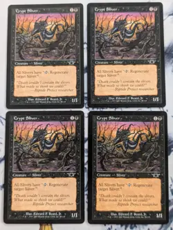 MTG - Crypt Sliver - Legions - NM [x4] Playset - Image 1